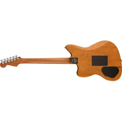 Fender American Acoustasonic Jazzmaster All-Mahogany, Ebony Fingerboard, Bourbon Burst