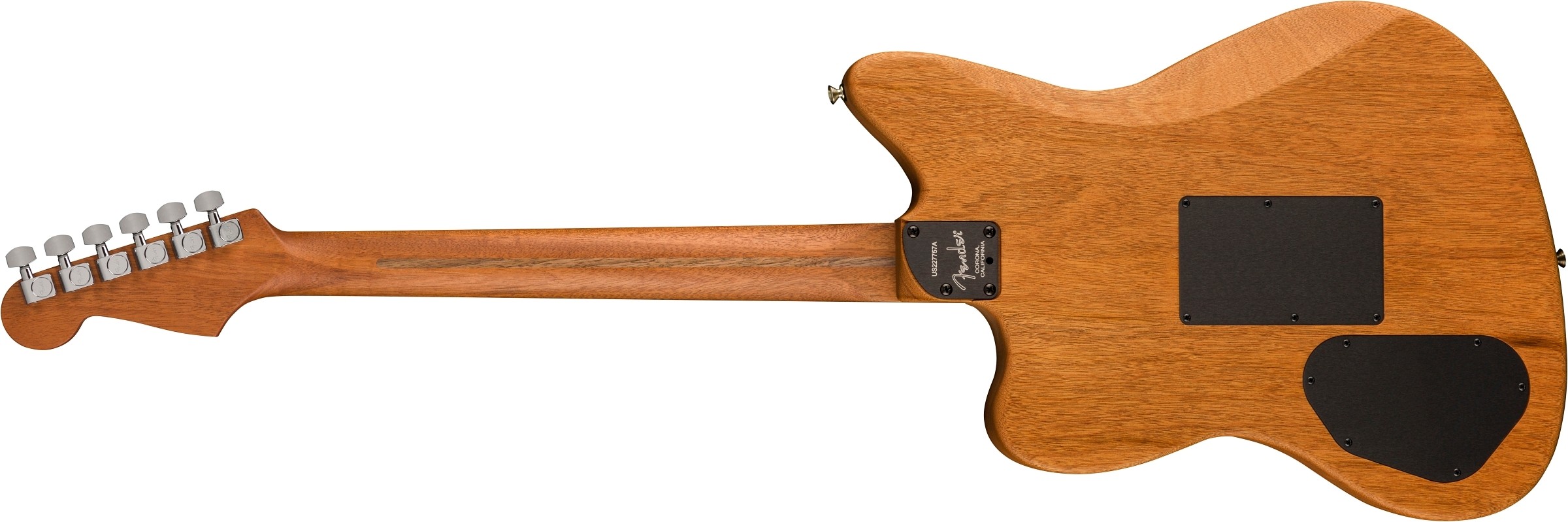 Fender American Acoustasonic® Jazzmaster® All-Mahogany, Ebony Fingerboard, Bourbon Burst