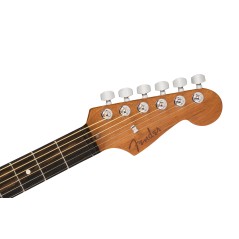 Fender American Acoustasonic Jazzmaster All-Mahogany, Ebony Fingerboard, Bourbon Burst