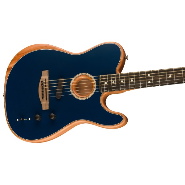 Fender American Acoustasonic Telecaster, Ebony Fingerboard, Steel Blue
