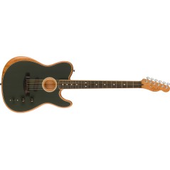 Fender Limited Edition American Acoustasonic Telecaster, Channel-Bound Neck, Ebony Fingerboard, Tungsten