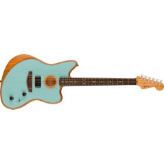 Fender Acoustasonic Player Jazzmaster, Rosewood Fingerboard, Ice Blue