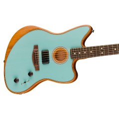 Fender Acoustasonic Player Jazzmaster, Rosewood Fingerboard, Ice Blue