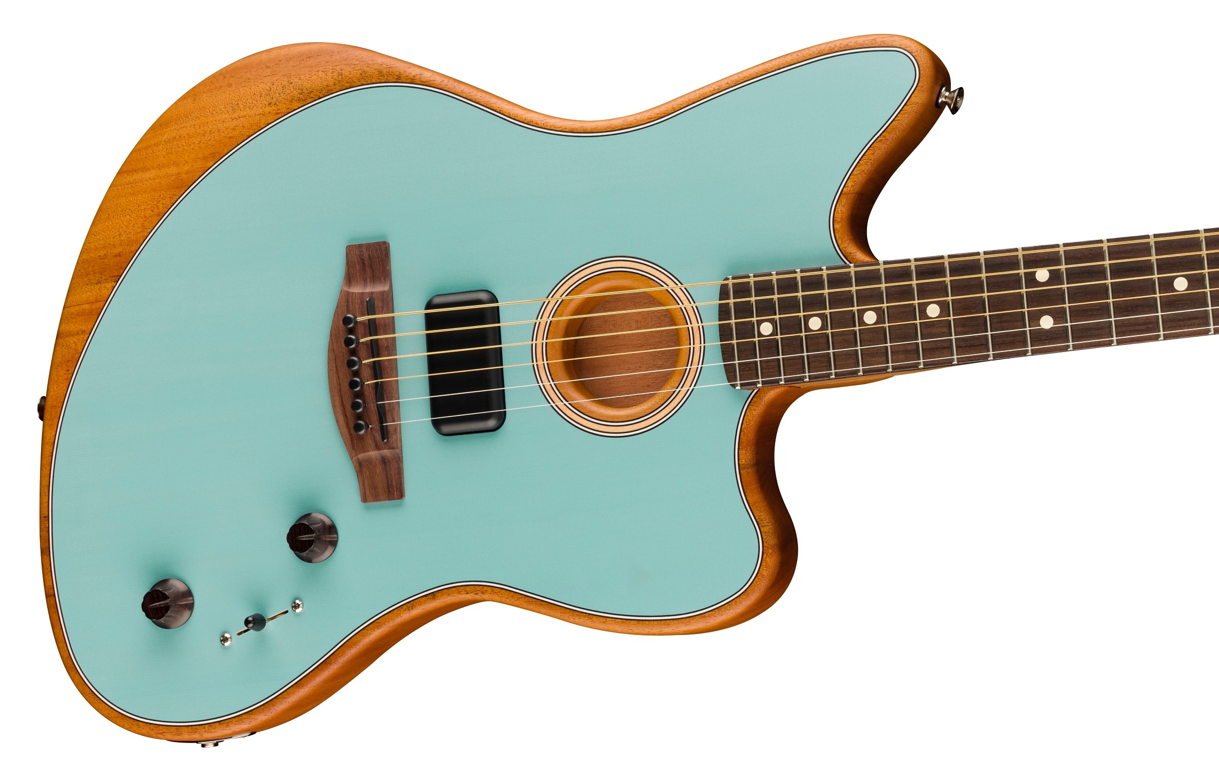 Fender Acoustasonic® Player Jazzmaster®, Rosewood Fingerboard, Ice Blue