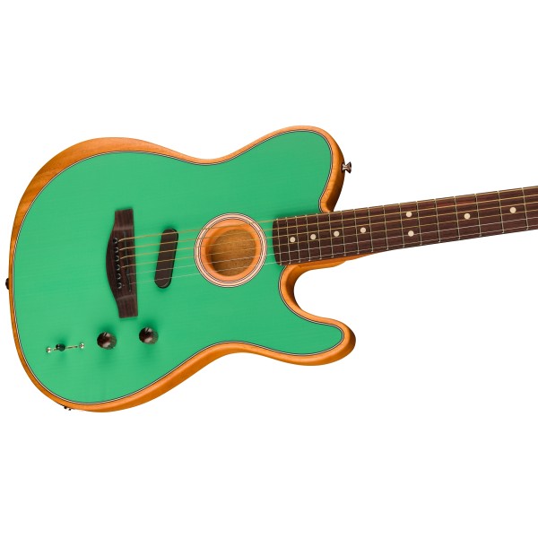 Fender Limited Edition Acoustasonic Player Telecaster, Rosewood Fingerboard, Sea Foam Green