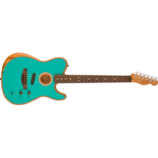 Fender Limited Edition Acoustasonic Player Telecaster, Rosewood Fingerboard, Miami Blue