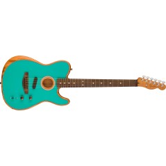 Fender Limited Edition Acoustasonic Player Telecaster, Rosewood Fingerboard, Miami Blue