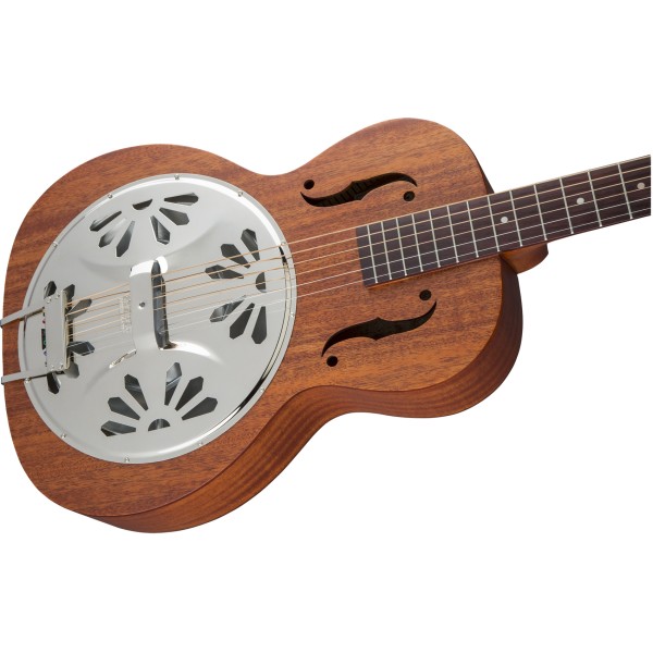 Gretsch G9200 Boxcar Round-Neck, Mahogany Body Resonator Guitar, Natural