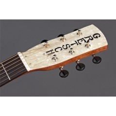 Gretsch G9200 Boxcar Round-Neck, Mahogany Body Resonator Guitar, Natural