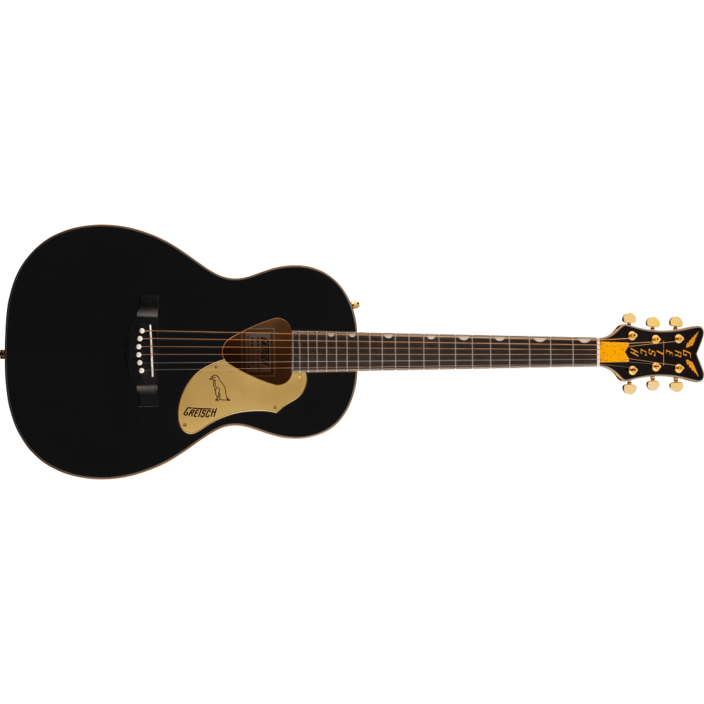 Gretsch G5021E Rancher Penguin Parlor Acoustic/Electric, Black