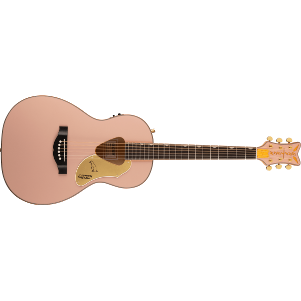 Gretsch G5021E Rancher Penguin Parlor Acoustic/Electric, Shell Pink