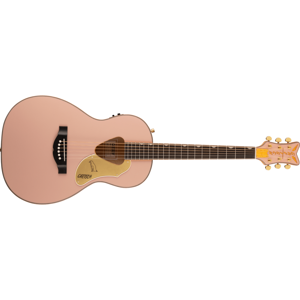 Gretsch G5021E Rancher Penguin Parlor Acoustic/Electric, Shell Pink