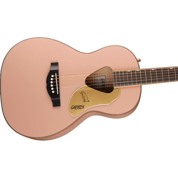 Gretsch G5021E Rancher Penguin Parlor Acoustic/Electric, Shell Pink