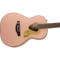 Gretsch G5021E Rancher Penguin Parlor Acoustic/Electric, Shell Pink