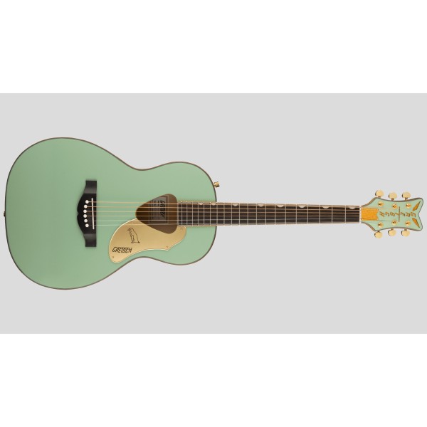Gretsch G5021E Rancher Penguin Parlor Acoustic/Electric, Mint Metallic
