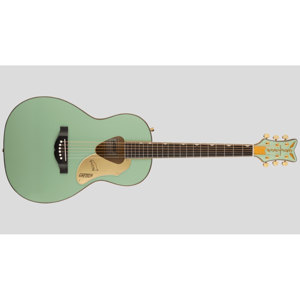 Gretsch G5021E Rancher Penguin Parlor Acoustic/Electric, Mint Metallic