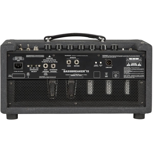 Fender Bassbreaker 15 Head, 230V UK