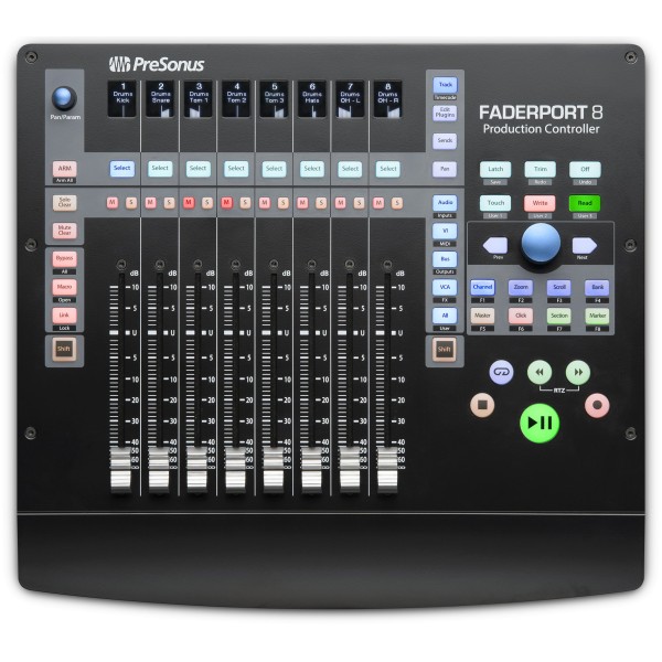 PreSonus FaderPort 8 Production Controller, Black, 220-240V EU