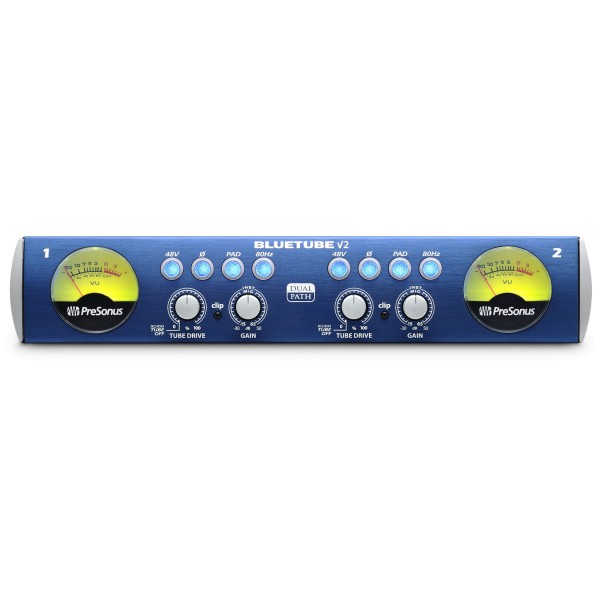 PreSonus BlueTube DP v2, preamplificatore valvolare, 220-240V EU