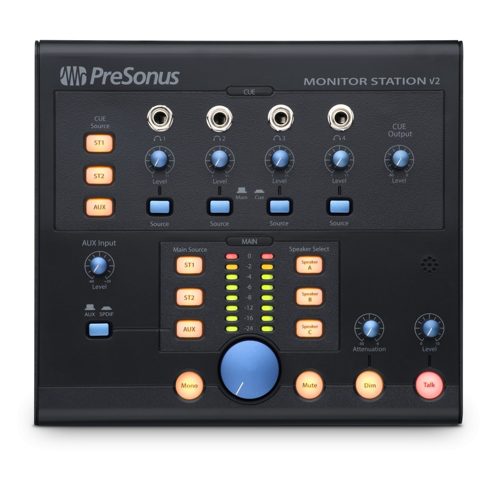 PreSonus Monitor Station V2 Monitoring Controller, controller monitor, 220-240V EU