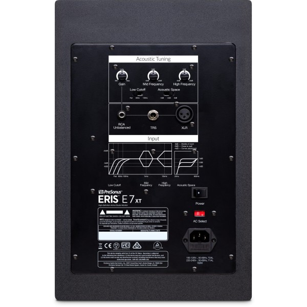 PreSonus Eris E7 XT Studio Monitor, Black, 220-240V EU