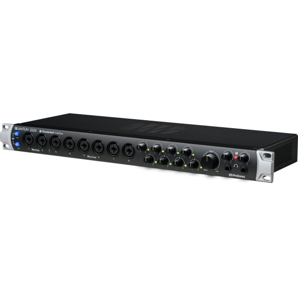 PreSonus Quantum 2626, interfaccia audio Thunderbolt 3, 26x26 canali