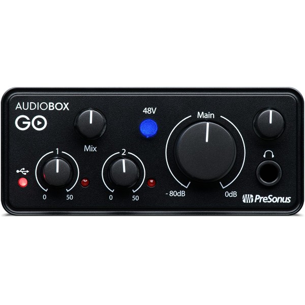 PreSonus AudioBox GO - scheda audio USB portatile