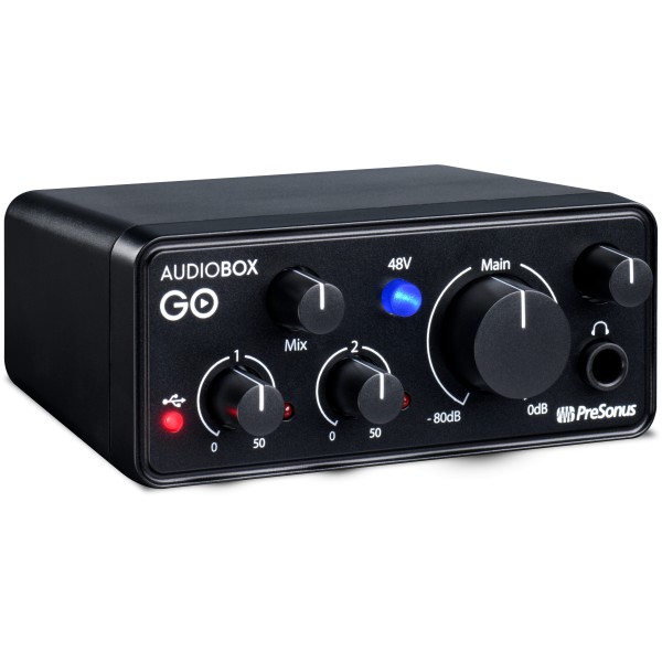 PreSonus AudioBox GO - scheda audio USB portatile