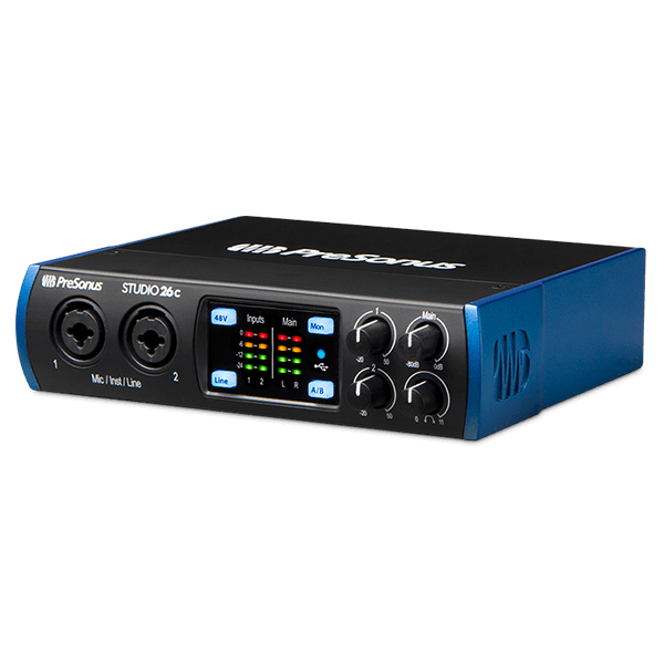 PreSonus Studio 26c - scheda audio USB 2x4