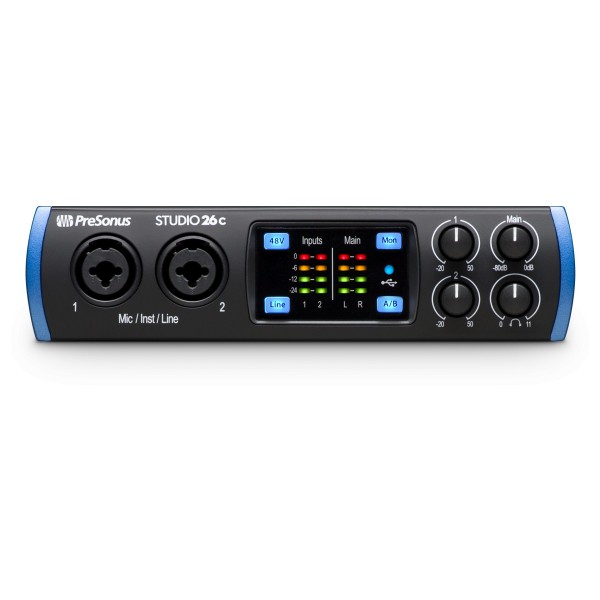 PreSonus Studio 26c - scheda audio USB 2x4