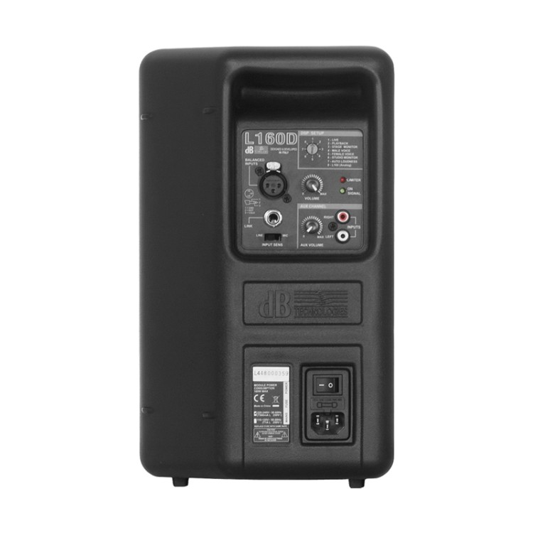 DB Technologies L160D - CASSA ATTIVE 160W 2x5"/1"
