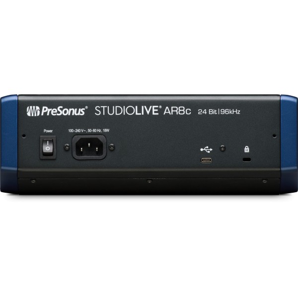 PreSonus StudioLive AR8c Mixer analogico con registratore e scheda audio 8x4