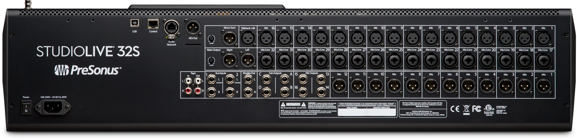 PreSonus StudioLiveÂ® Series III 32S Digital Console Mixer