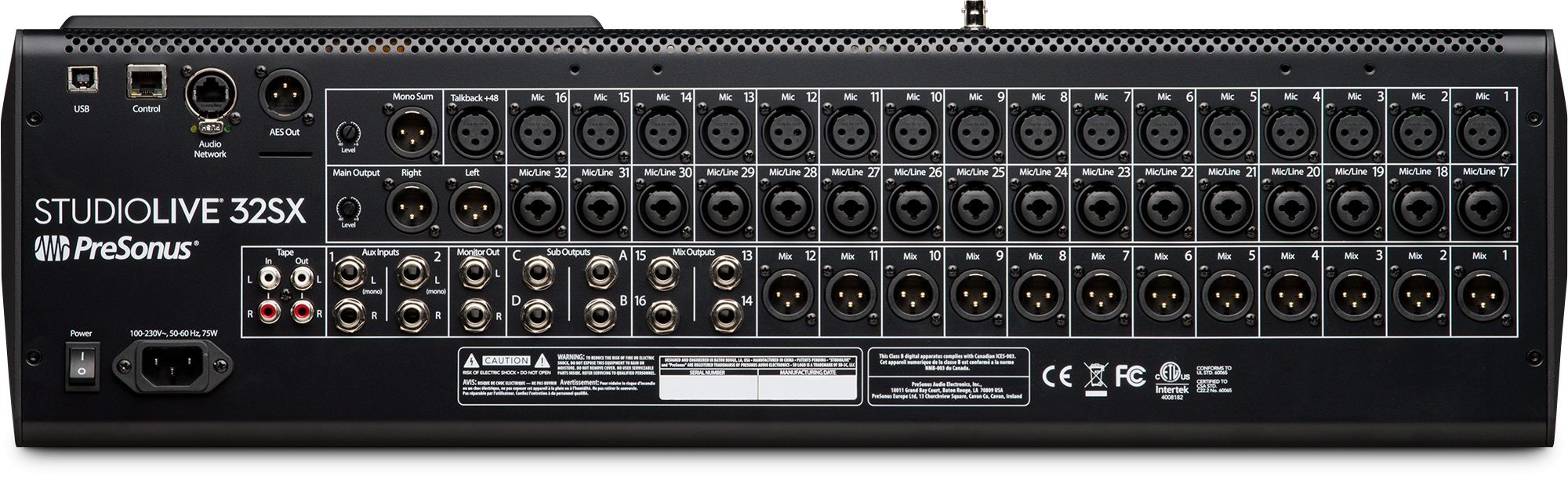 PreSonus StudioLiveÂ® Series III 32SX Digital Console Mixer