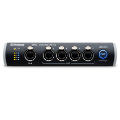 PreSonus SW5E AVB Network Switch e Bridge con PoE