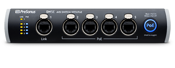 PreSonus SW5E Network Switch and Bridge