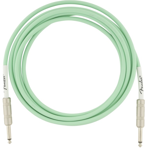 Fender Original Series Instrument Cable, 18.6', Surf Green