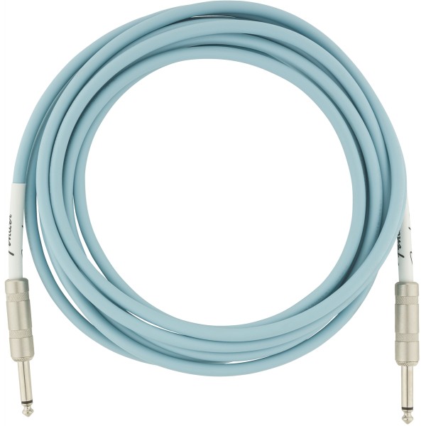 Fender Original Series Instrument Cable, 18.6', Daphne Blue