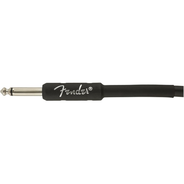 Fender Professional Series Instrument Cable, Straight/Straight, 18.6', Black