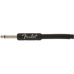 Fender Professional Series Instrument Cable, Straight/Straight, 18.6', Black