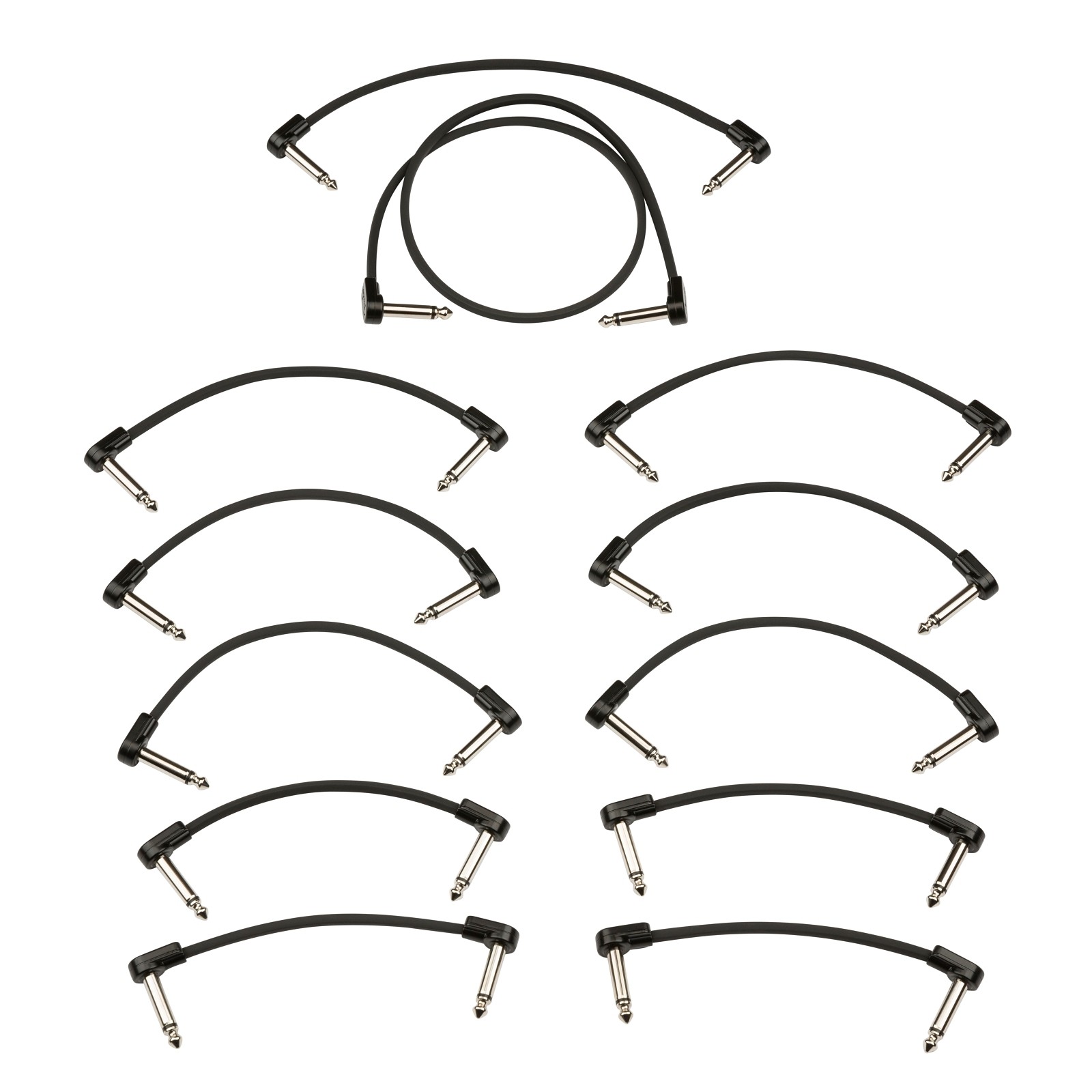 Fender Blockchain™ Patch Cable Kit, Medium, Black