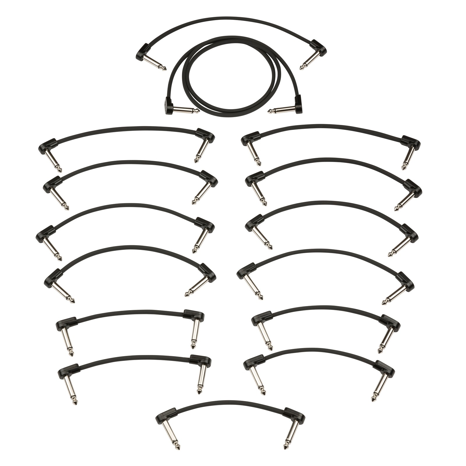 Fender Blockchain™ Patch Cable Kit, Large, Black