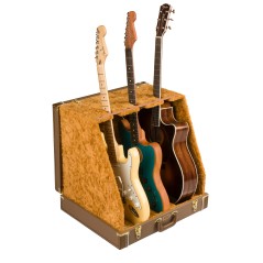 Fender Classic Series Case Stand - 3 Guitar, Brown