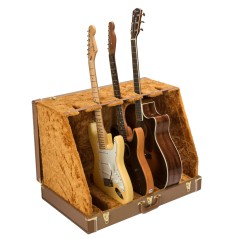 Fender Classic Series Case Stand - 5 Guitar, Brown