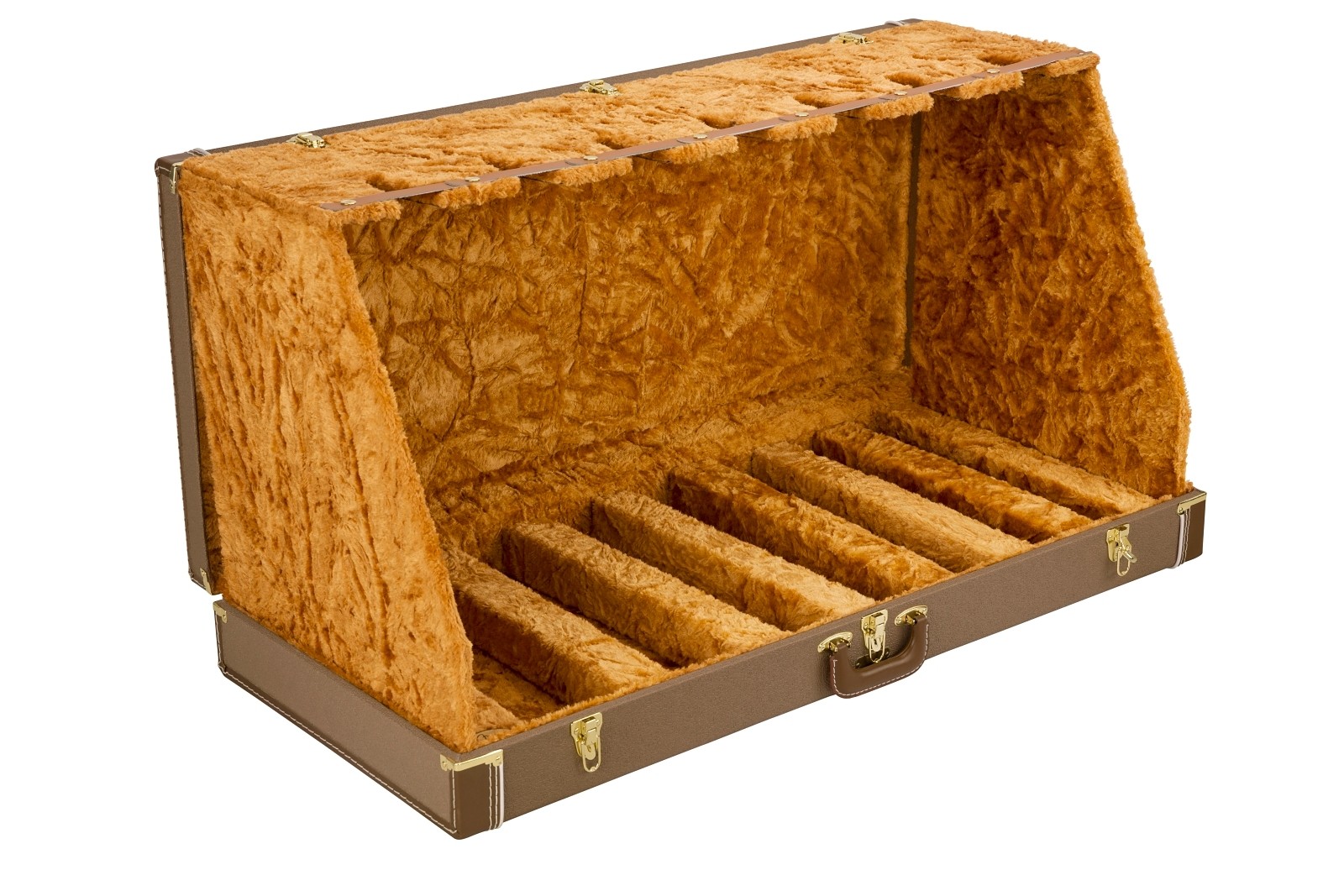 Fender Fender® Classic Series Case Stand - 7 Guitar, Brown