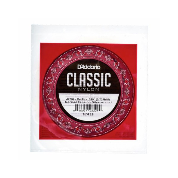 D'Addario J2704 - re per chitarra classica