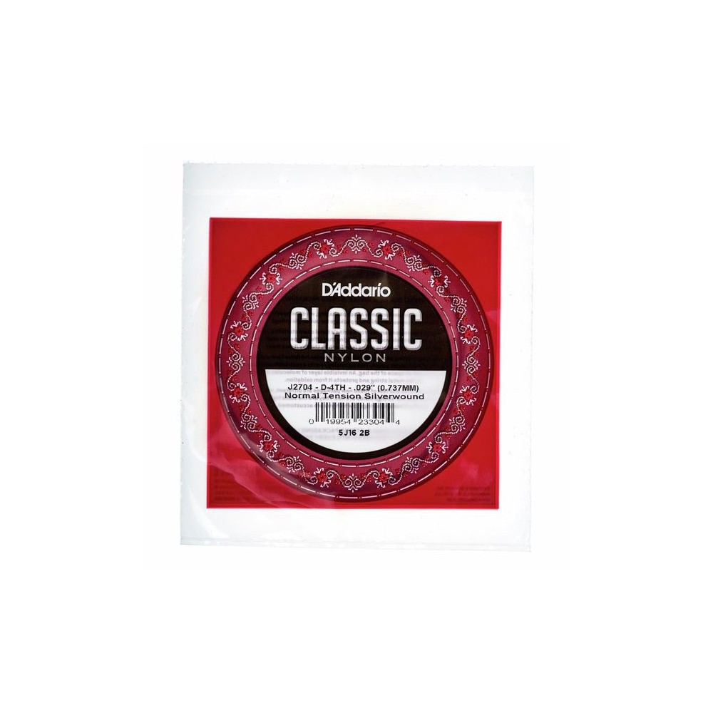 D'Addario J2704 - re per chitarra classica