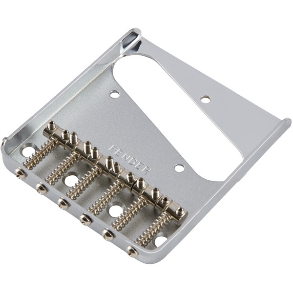 Fender 6-Saddle Vintage-Syle Telecaster Bridge Assembly (Chrome)