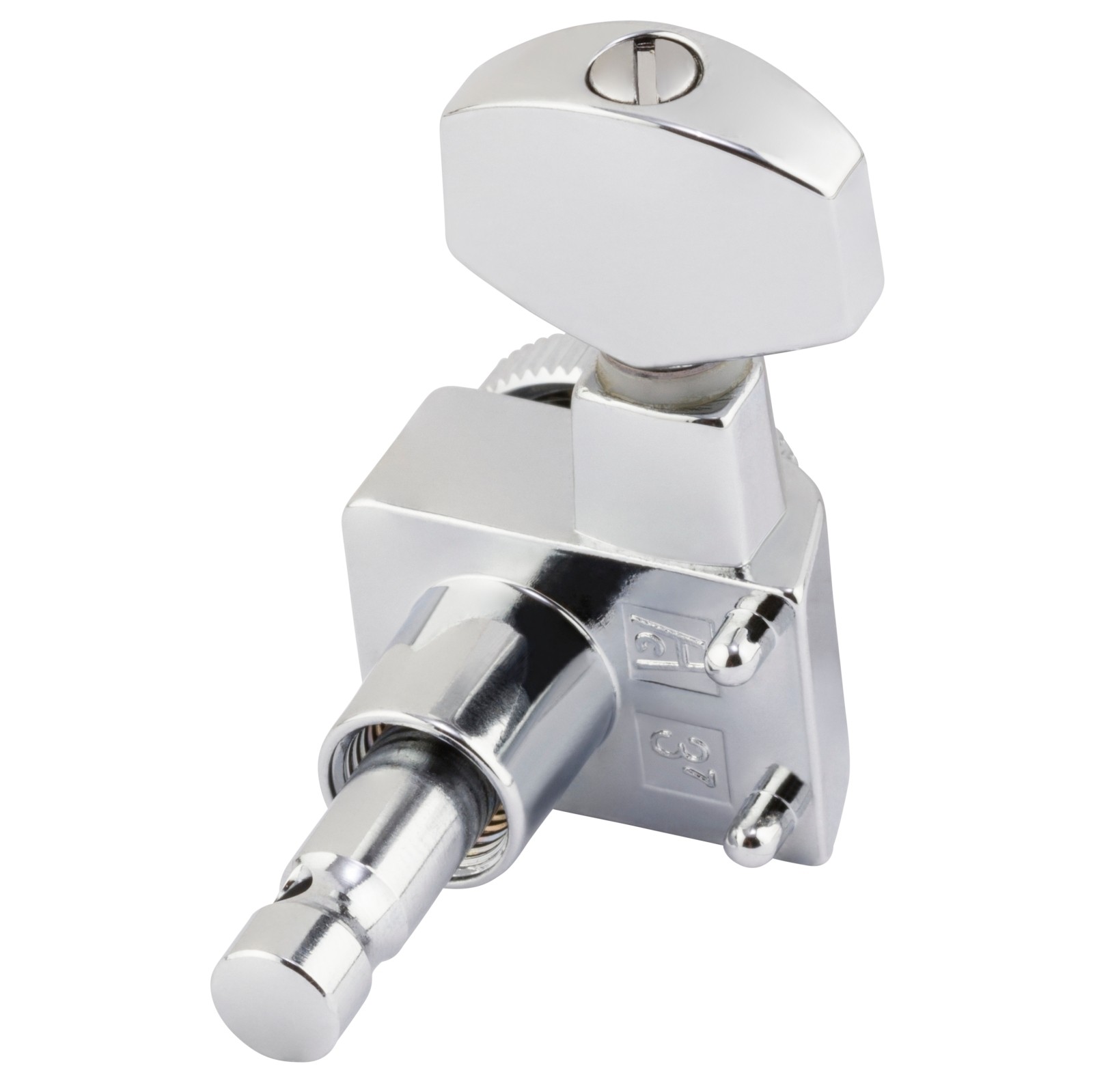 Fender Locking Stratocaster®/Telecaster® Staggered Tuning Machines (Polished Chrome) (6)