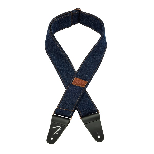 Fender x Wrangler Denim Strap, Dark Indigo